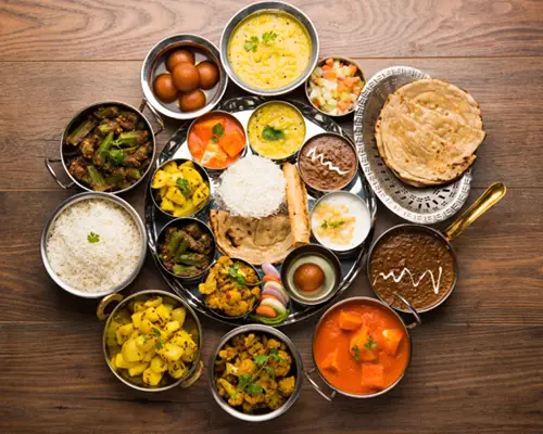 Authentic Gujarati Thali
