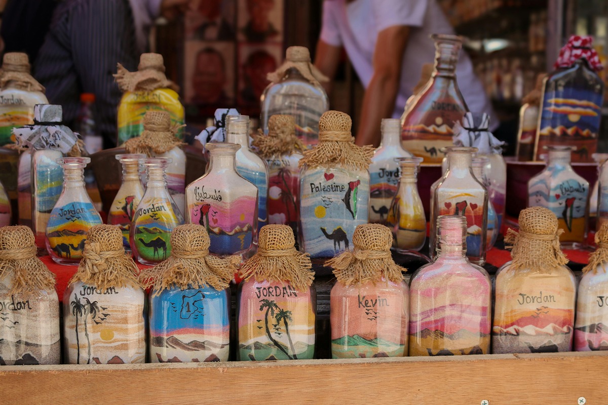 Lanterns Sand Art Bottles Dubai Shopping Guide - Best Malls, Markets & Souvenirs
